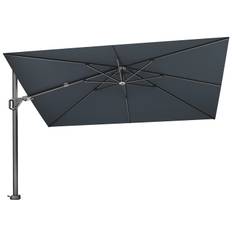 Challenger T² premium hängparasoll antracit/faded black 260x350 cm - Svart