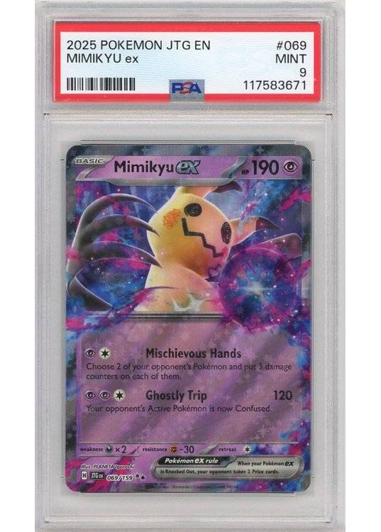 Mimikyo ex - 069/159 - PSA 9.