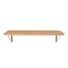 Carl Hansen - AB019 Wall Desk 120 x 60 cm Oak Oil - Skrivbord - Anker Bak - Träfärgad - Trä