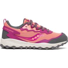 Saucony Kids' Peregrine Shield Berry/coral, 19