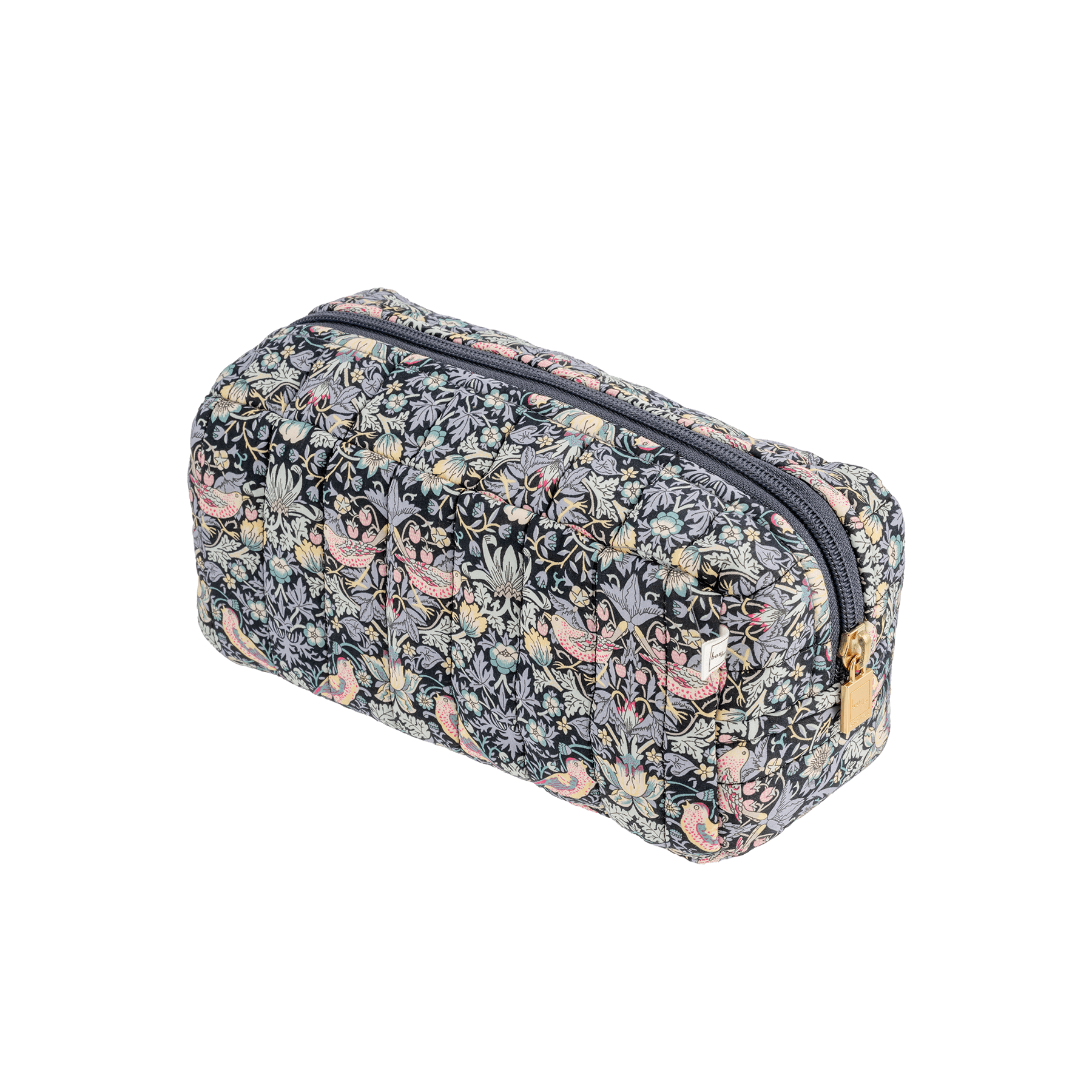 Bon Dep Pouch XS Square MW Liberty - Strawberry Thief Black O-size.