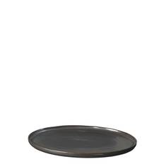 BROSTE COPENHAGEN Oval Plate Esrum Night |Brun |Ø 26 cm