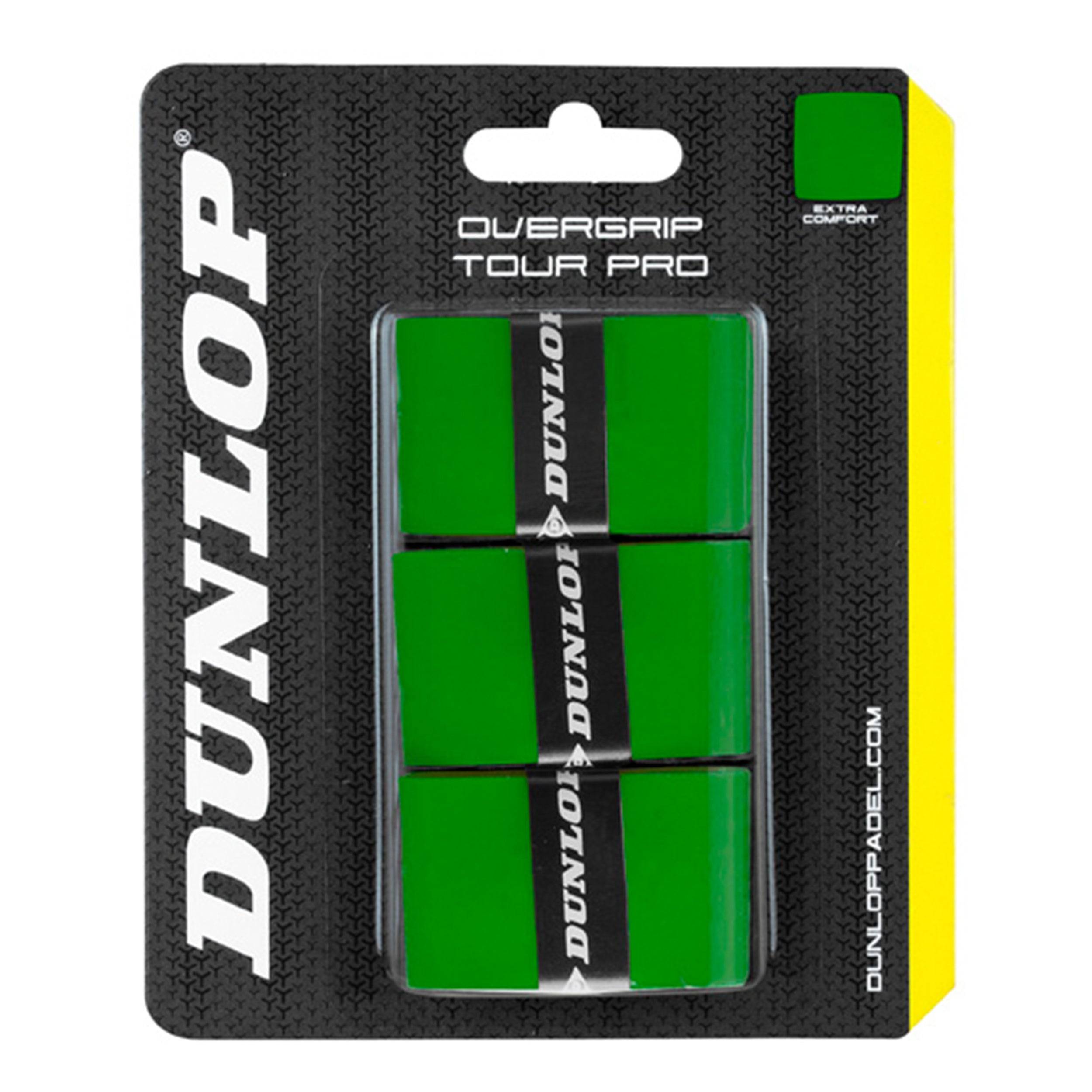 Dunlop Tour Pro 3-pack-grön