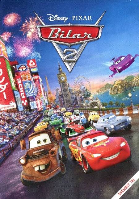 DVD - Disney Pixar Bilar 2 (Cars 2) (Beg)
