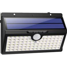 Solcelle væglampe med 78 LED - Solar Motion Sensor Lights med sensor - 1 stk - Hurtig levering