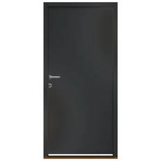 Pladedør fra Swedoor, Clever-line, FA-12, P-1200, Antracit 94,8 X 205 Venstre ud