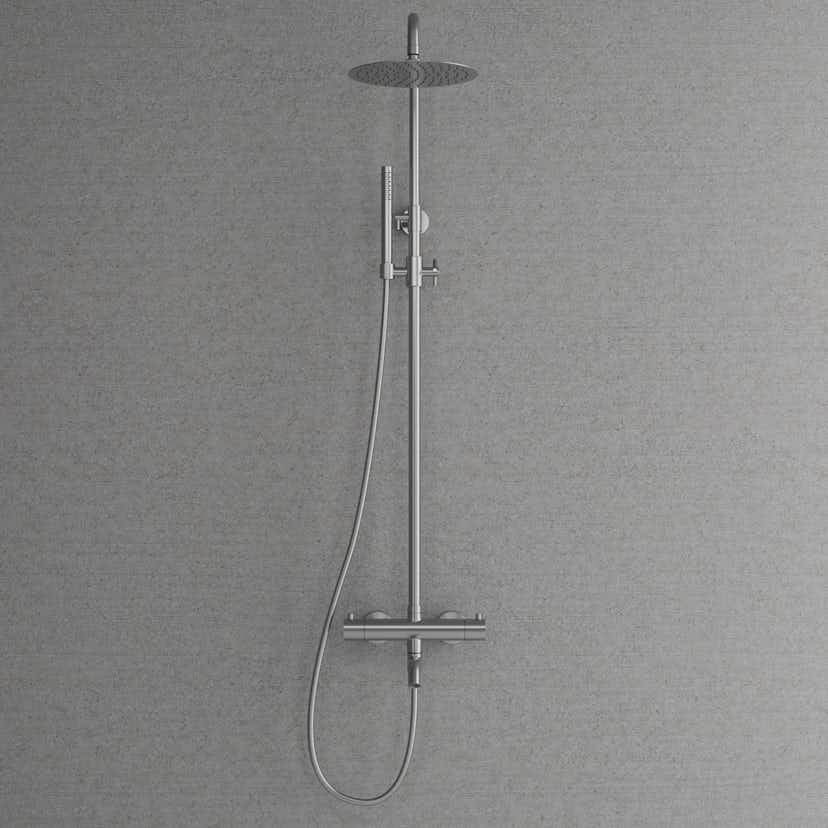 Takduschset Scandtap Steel Pleasure 3