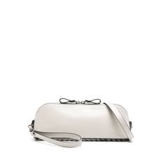 Valentino Garavani - Rockstud kuvertväska - herr - kalvskinn - one size - Grå