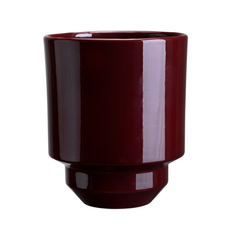 Bergs Hoff GLAZED Deep Burgundy - Potte - Ø: 14cm