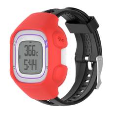 Garmin Forerunner 10 beskyttelsesskal til uret (herre) i blødt silikone - Rød