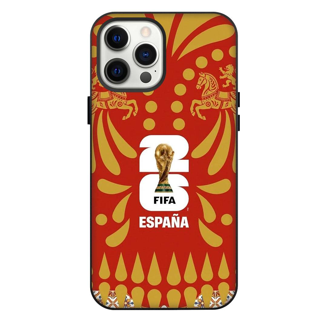 Spain 2026 Fifa World Cup Champion Phone Case For iPhone Samsung Galaxy Pixel OnePlus Vivo Xiaomi Asus Sony Motorola Nokia - Spain 2026 Fifa World Cup Champion Minimalist Art Poster.