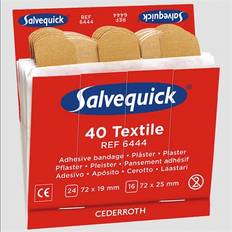 Tekstilplaster Salvequick 6444 - 6x40 stk