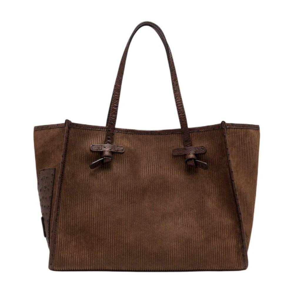 Gianni Chiarini Marcella Tomboy Tote - Tasker - Dame - Brun - ONE SIZE - Læder