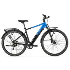 Cyrusher Voyage Adult City Electric Bicycle 250W Motor 36V14AH Battery Off-Road Electric Bike 28 Inch Fat Tires Mountain e-Bike blå