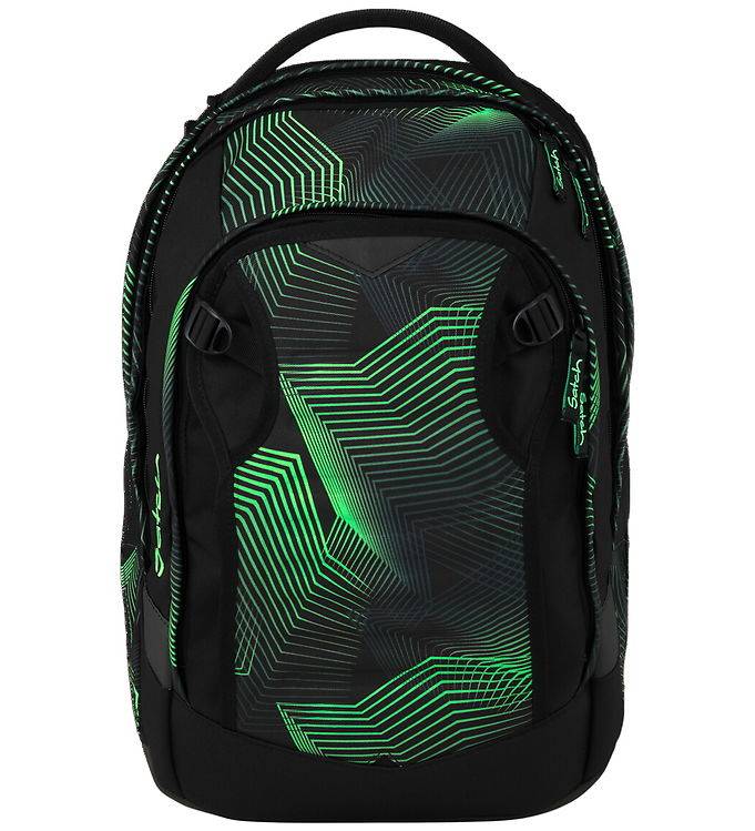 Satch Skoletaske - Match Plus - Seismic Green - Satch - OneSize - Skoletaske