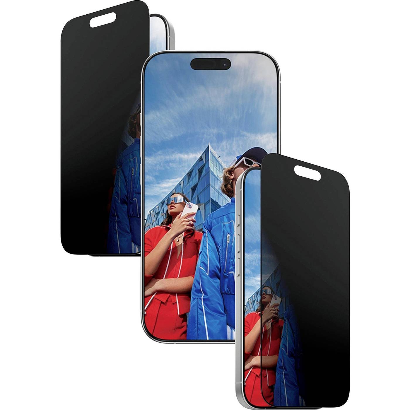 PanzerGlass Privacy Displayskyddsglas med siktskydd Apple iPhone 17, iPhone 16 Pro 1 st Blickskydd från sidan PG93414