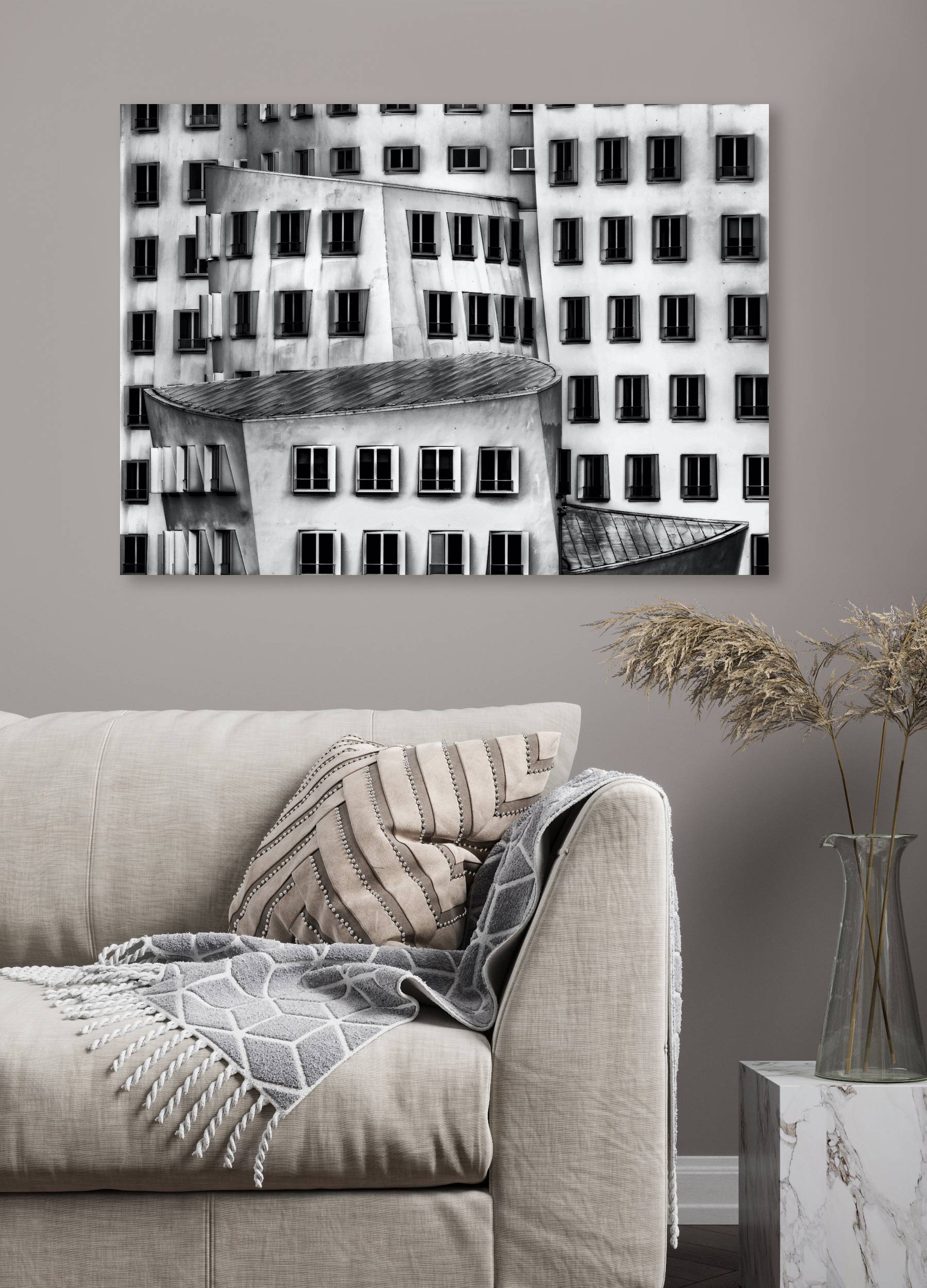 Ljuddämpande tavla - Architecture Art