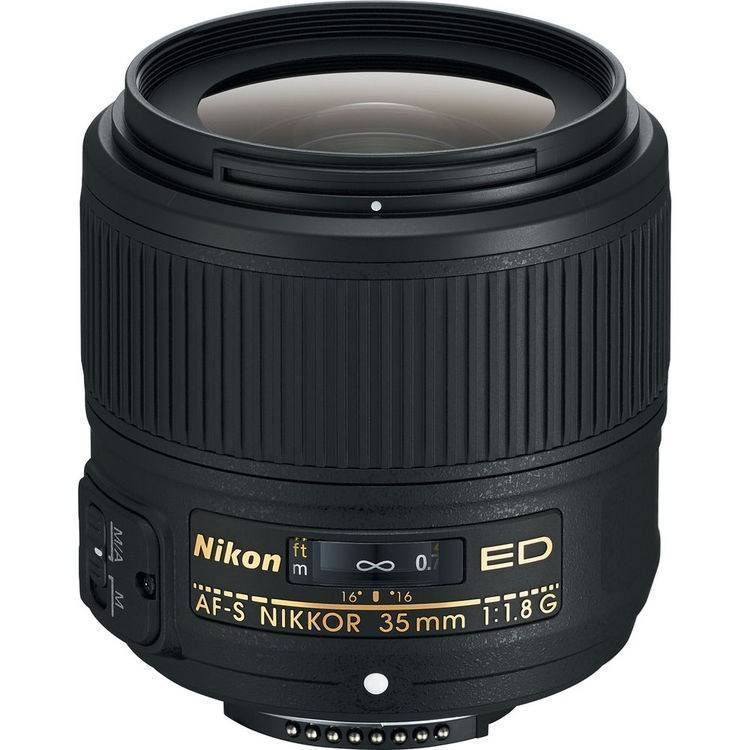 Nikon 35mm F1.8G AF-S ED + Gratis 58mm UV Filter (Kampanj)