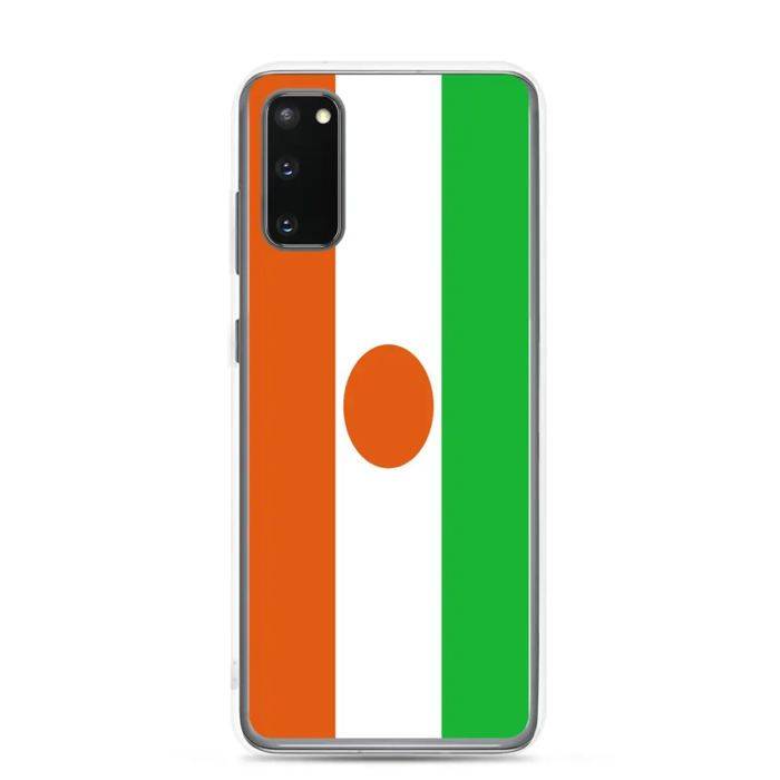 Phone Case – Flag of Niger – Compatible Samsung Galaxy S24 Ultra – Soft Case – Resistant and Shockproof – Pixelforma