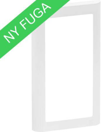 LK Fuga soft lodret 2 modul-indsats hvid
