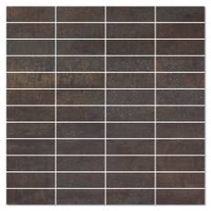 Mosaik Klinker Alquimia Brons Matt 30x30 (7.5x2.5) cm