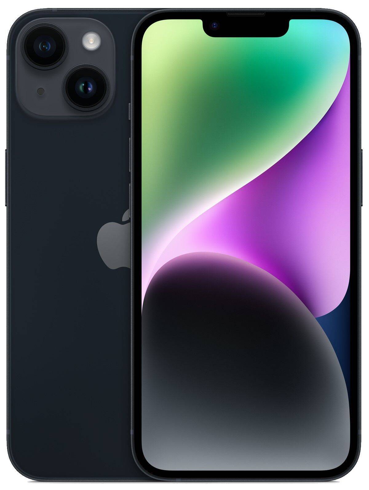 iPhone 14 | 128 GB | Dual-SIM (2 x eSIM) | Midnat