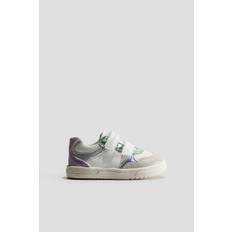Baby - Vit-Silver Första Steg-sko - Size: 18 - H&M - White-silver (18)