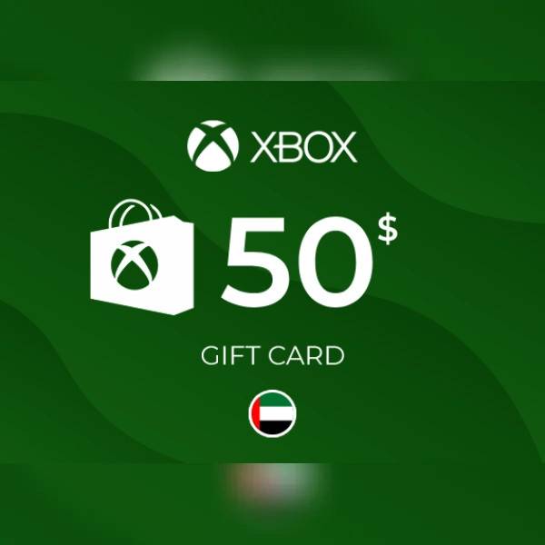 Xbox Live Gift Card 50 USD Xbox Live Key - UNITED ARAB EMIRATES.
