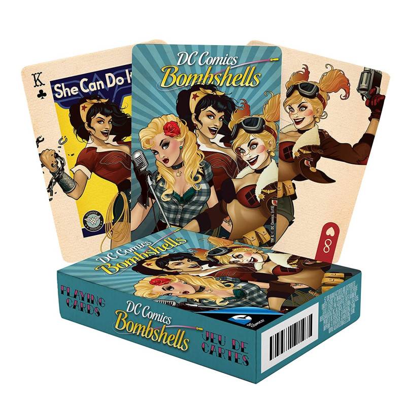 Aquarius DC Bombshells Spielkarten Deck