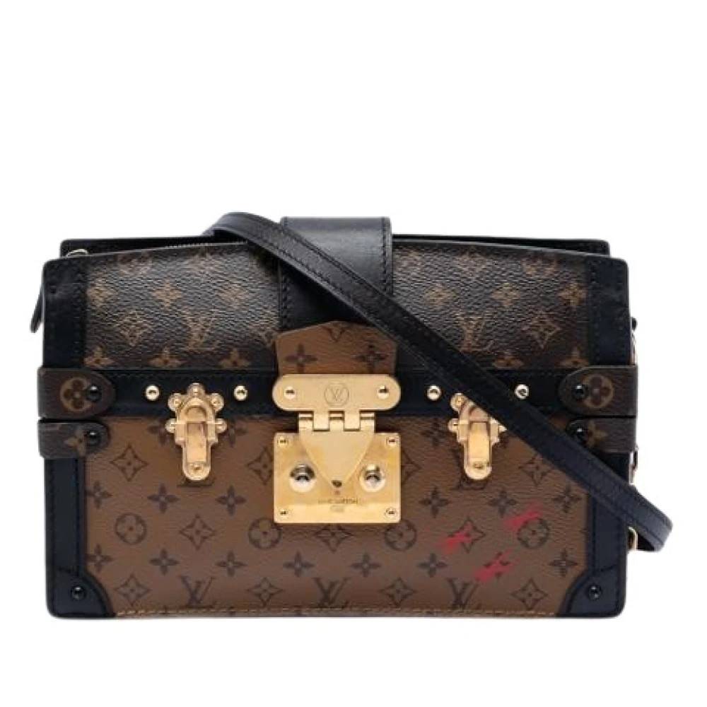 Louis Vuitton Vintage Pre-owned The Trunk Crossbody Bag - Vintage - Dame - Brun - ONE SIZE - Uld