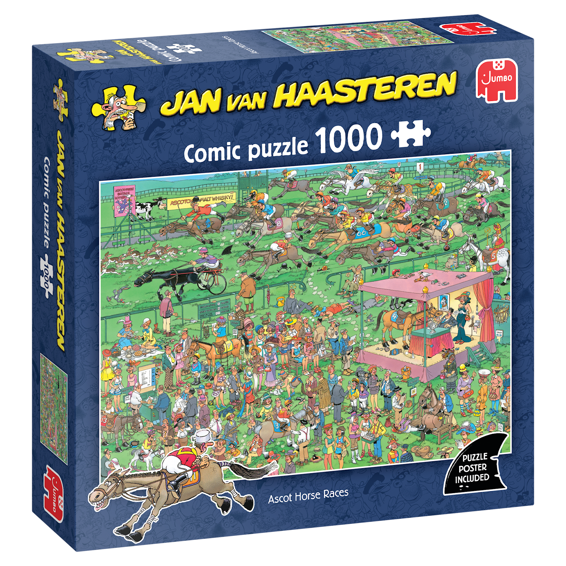 Jan Van Haasteren - Ascot Horse Races (1000 Pieces)
