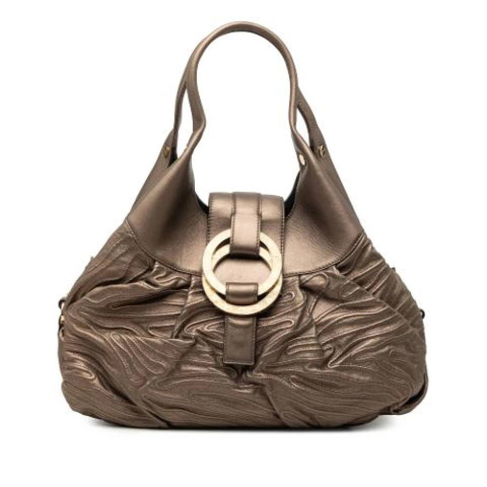 Bvlgari Vintage - Pre-owned Chandra Handväska Vintage - Dam - ONE Size - Läder