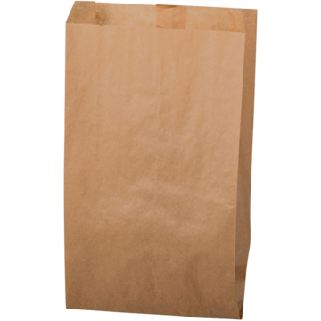 Papperspåse Plan Invik 5kg Brun 220/80x440mm