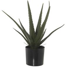 Dekorativ Plast Aloe Vera Växt - Alexandra House Living - 11 x 11 x 39 cm