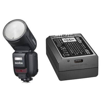 Godox Speedlite V100 + additional battery  Canon
