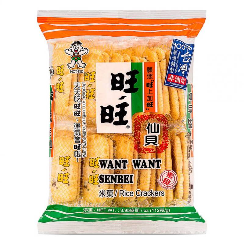 WantWant Original Senbei Crackers 112g