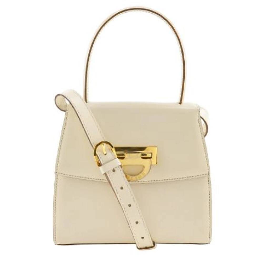 Celine Vintage Pre-owned Vintage Håndtaske - Vintage - Dame - Hvid - ONE SIZE - Læder