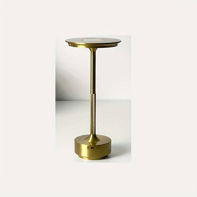 LumiTaf – Modern LED Bordslampa med USB - Guld