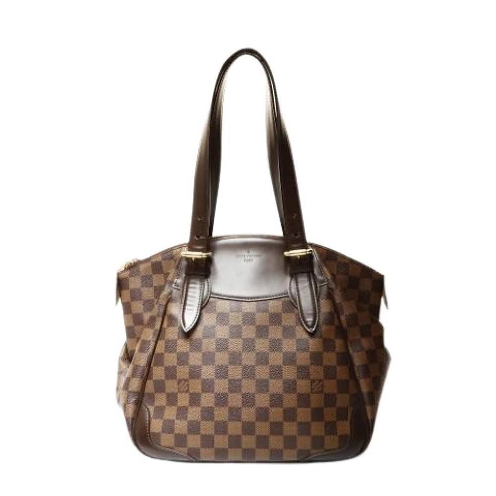 Louis Vuitton Vintage Pre-owned Vintage Skuldertaske - Vintage - Dame - Brun - ONE SIZE - Uld