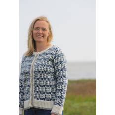Cardigan Viking, blå - l