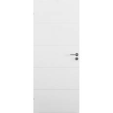 Swedoor Stable Effect H500 hvidmalet dør m8x21 / 72,5x204cm