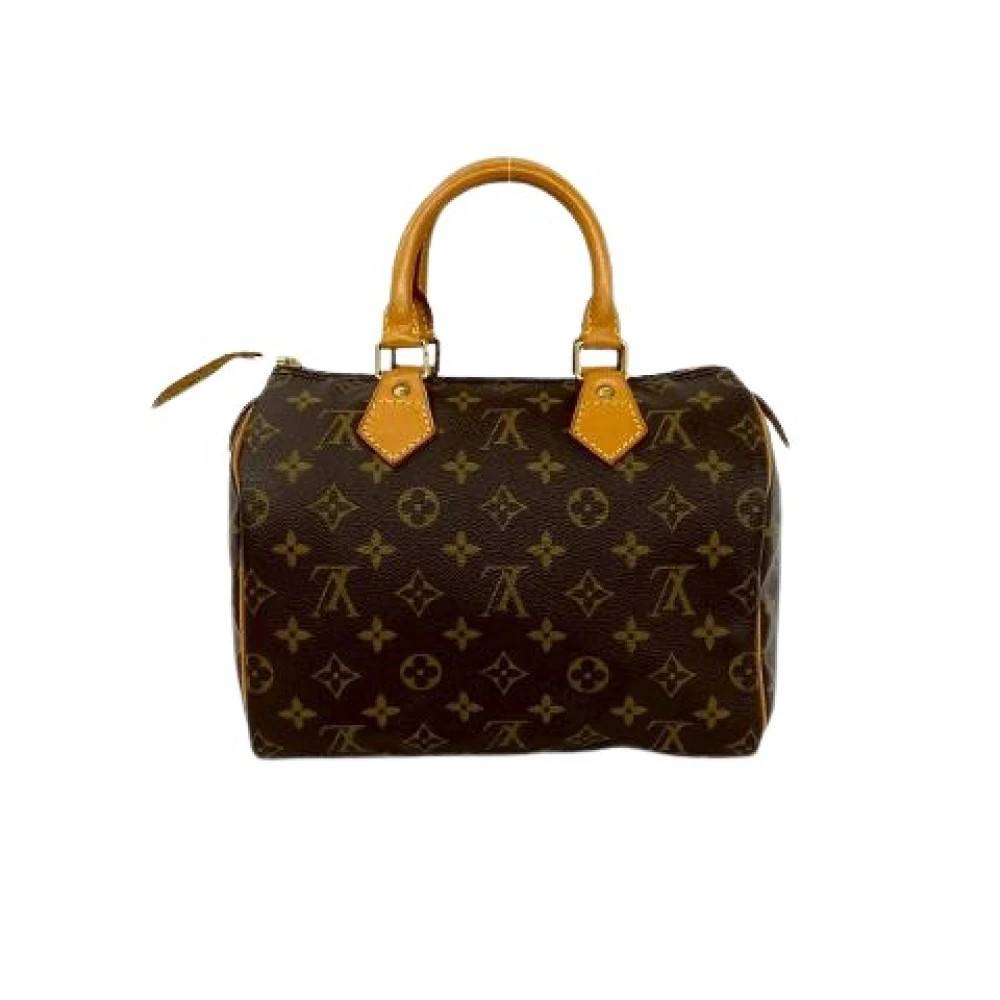 Louis Vuitton Vintage Pre-owned Speedy 25 Monogram Håndtaske - Vintage - Dame - Brun - ONE SIZE - Læder