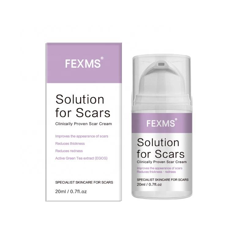 Wholesale FEXMS Scar Cream Advanced Formula Powerful Face Acne Scar Treatment Cream Private Label Cream for Scars