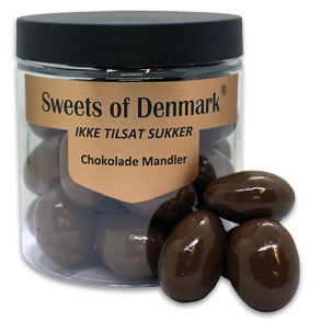 Sweets of Denmark<br />Chokolade Mandler<br />uden tilsat sukker
