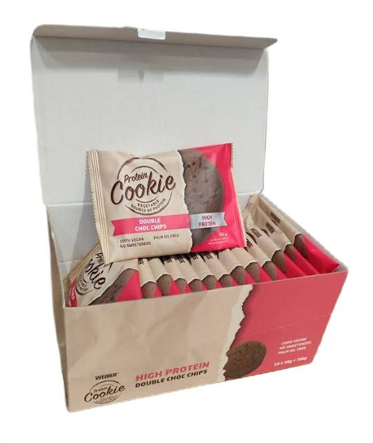 Weider Protein Cookie Double Choc Chips 14 x 50g