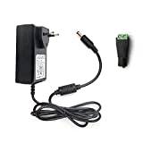 Arotelicht 24V 3A AC/DC Strömförsörjning Euro Plug Adapter för 3528/5050 COB LED Strip 72W Maximal Strömförsörjning, AC100-240V Strömadapter