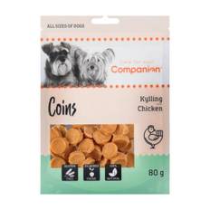 Companion Chicken Coins M/Kylling 80g