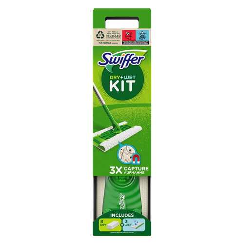 Swiffer Floor Startkit + 11 refiller