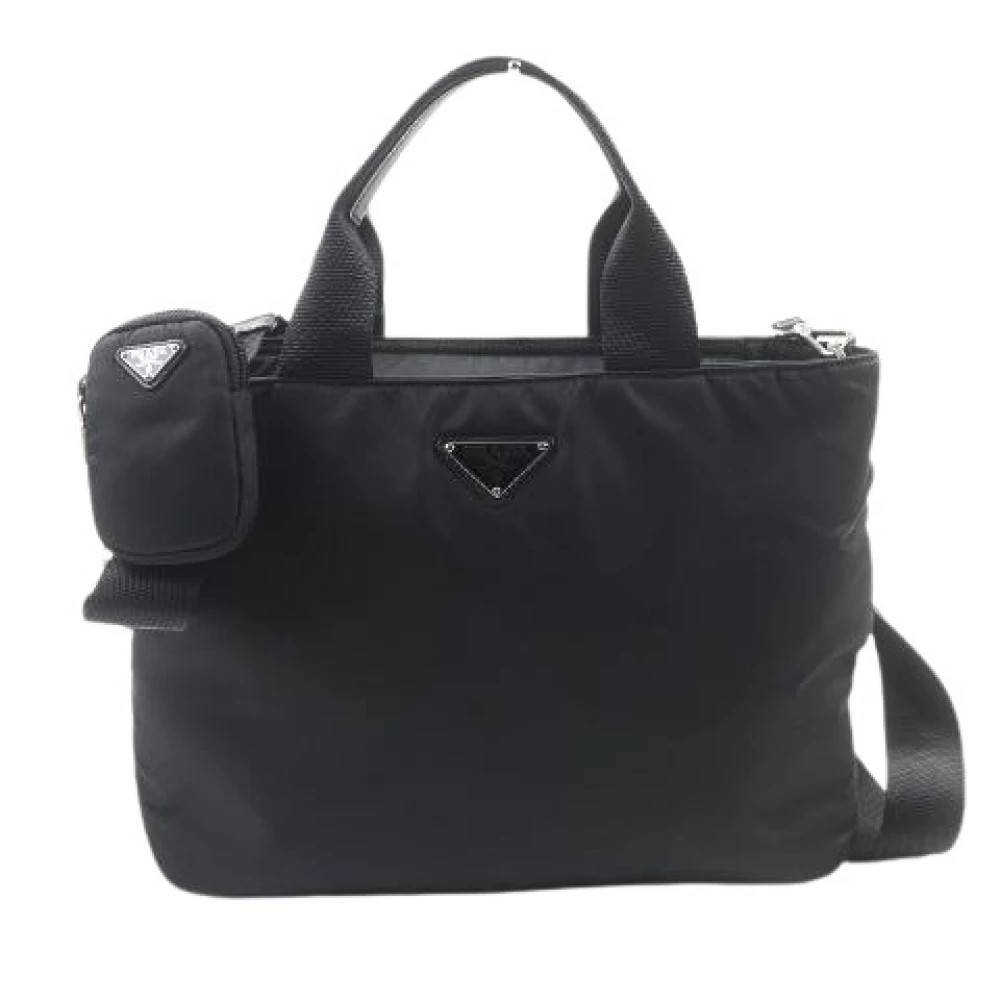 Prada Vintage - Pre-owned Nylon Tote Vintage - Dam - ONE Size - Nylon