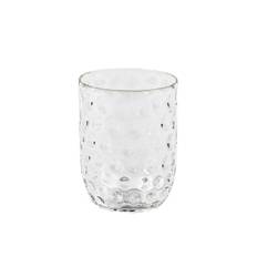 Danish Summer Glas Small Drops - Clear - H 9 x D 7 cm - 25 cl